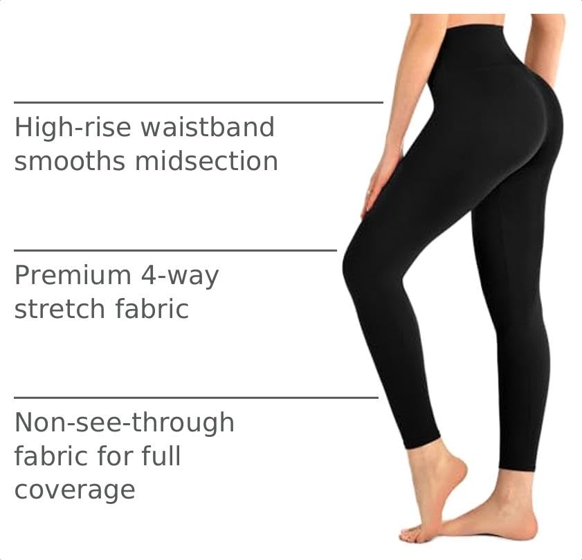 Walifrey Women's High-Waisted Leggings - image 4