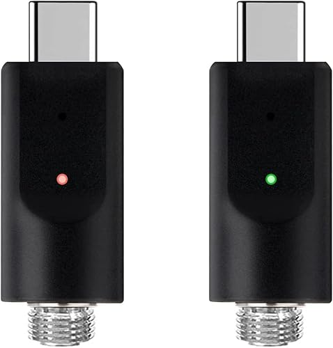 Cargador USB C de 510 hilos, cargador USB inteligente de batería de 510 hilos, cargador USB portátil con indicador LED de protección contra