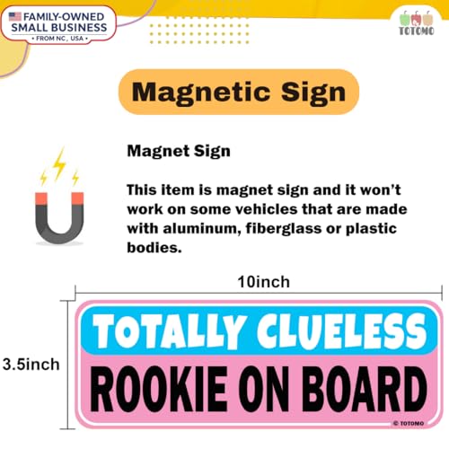 Image of Student Driver Magnet for Car Magnetic Reflective Vehicle Safety Sign for New Rookie Learner Drivers Removable Bumper Sticker Please Be Patient (3 Magnet Set)