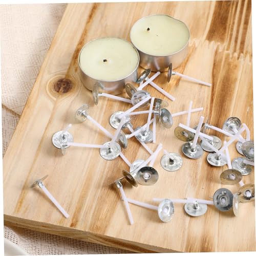 Bases de mecha para velas enceradas 2.6cm 500 unidades miniatura 6