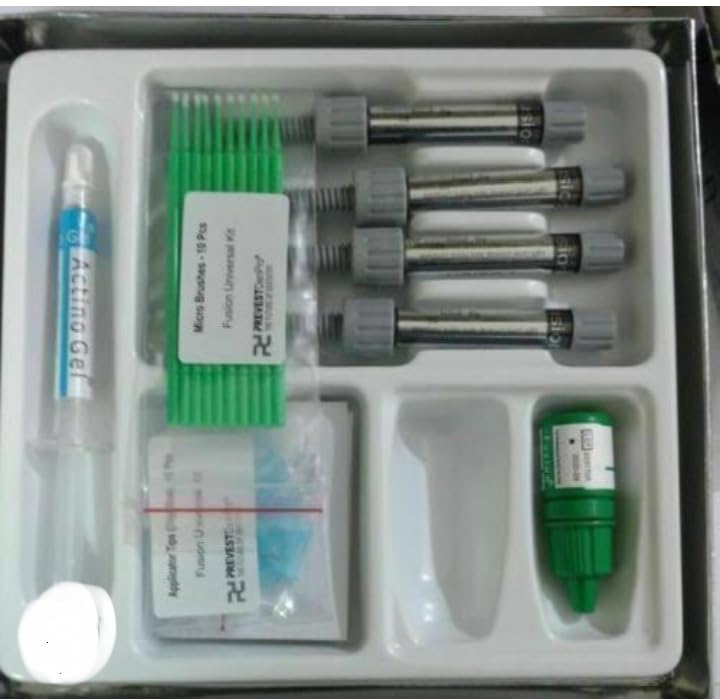 Prevest DenPro Fusion Universal Composite kit 4x4gm + bond 5ml + etchant dental use kit-picture-11