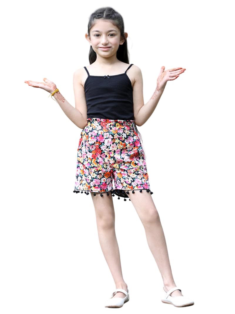 Printed Polyester Regular Shorts-Multiclour (Size_12-14Y) Multicolour-image-10