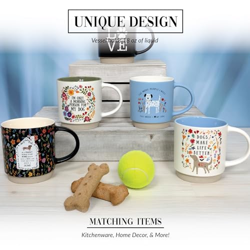 Mug de cerámica con diseño de gato y capacidad 18 oz miniatura 4