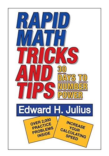 Mint Condition Rapid Math: Tricks and Tips, 30 Days to Number Power