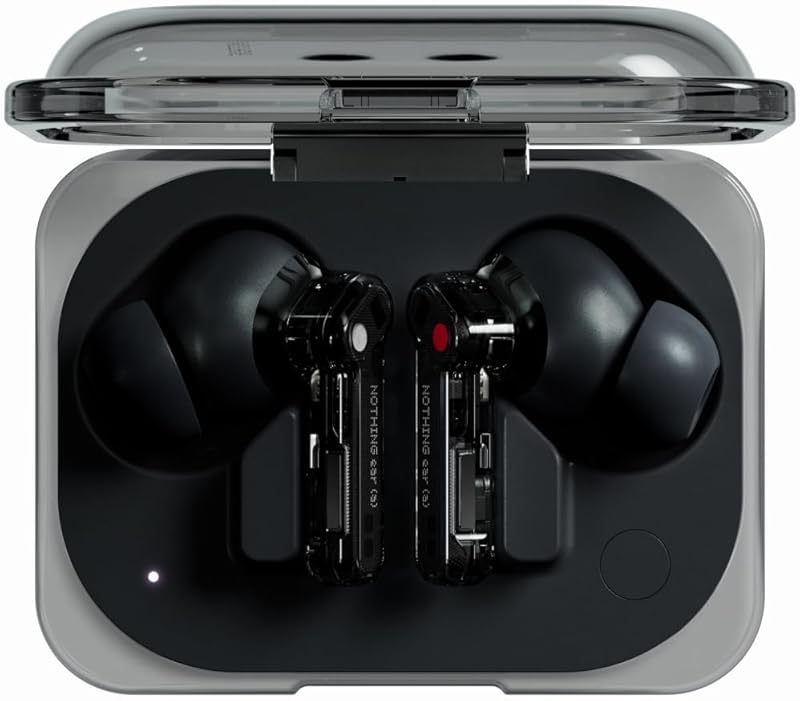 Nothing Ear (a) Cuffie bluetooth con Integrazione di ChatGPT, Cancellazione Attiva del Rumore fino a 45 dB, Audio Hi-Res
