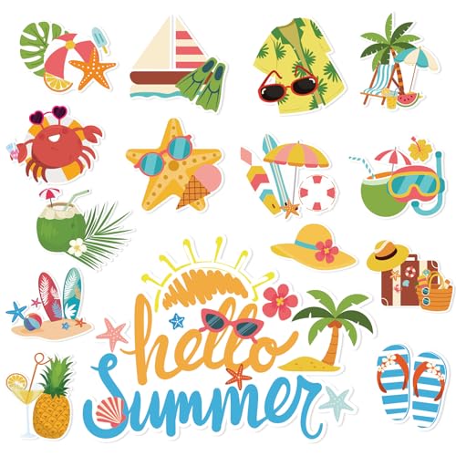 15 imanes decorativos de verano para puertas