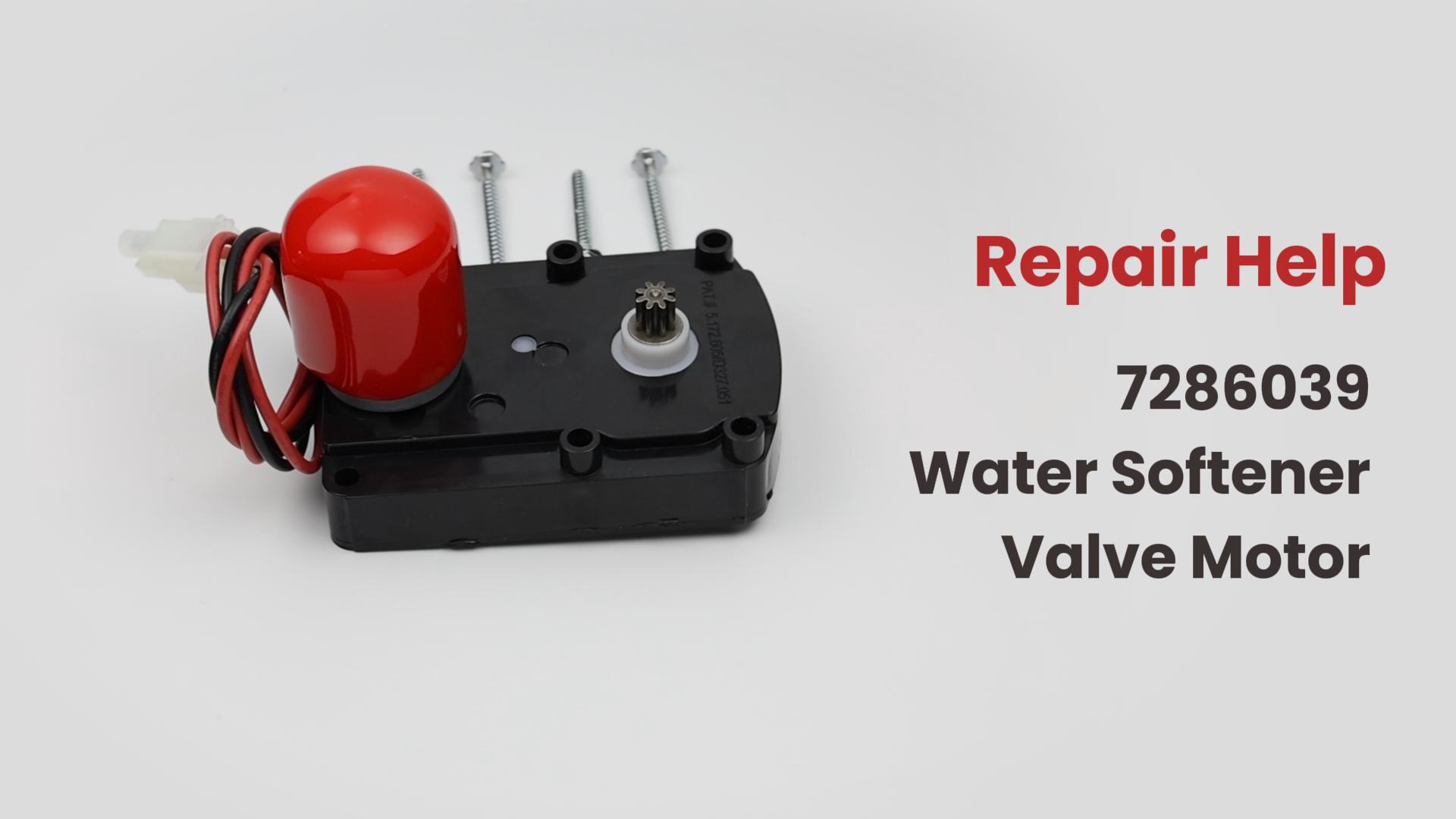 メル25870 Tesidol 7286039 Water Softener Valve Motor with Gear 7283489