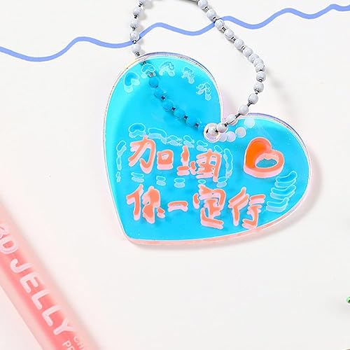 Miniatura 6 de Juego de bolígrafos de gelatina 3D, bolígrafos de gel adecuados en vidrio para bricolaje, pintura, dibujo, colorear, plástico (6 colores)