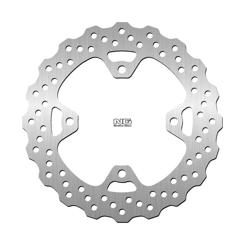 Disque de frein NG BRAKES pétale fixe avec design ventilé 1716X