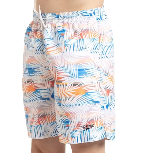 Image of Speedo Men's Recycled Polyster Printed Leisure Watershorts