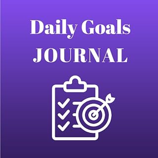 Independently published Daily Goals Journal