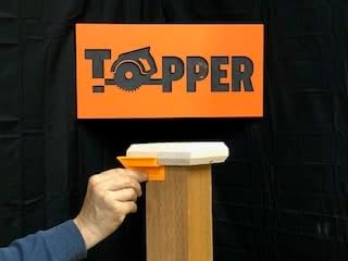 Miniatura 3 de Kit de herramientas de guía de sierra circular para postes de 4 x 4  Juego de herramientas profesionales para mejoras del hogar y recorte de vallado