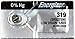 2PC Energizer 319 SR527SW 1.55V Silver Oxide Cell Battery - Made in Japan