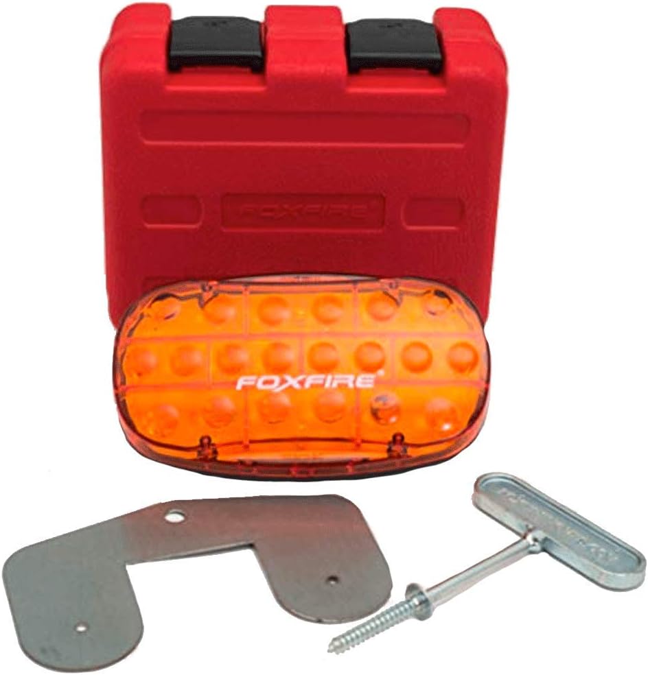 FOXFIRE FLLK-A Logger Lite Kit for Vehicle Safety, Logging Trucks, Utility Pole Transportation, Amber