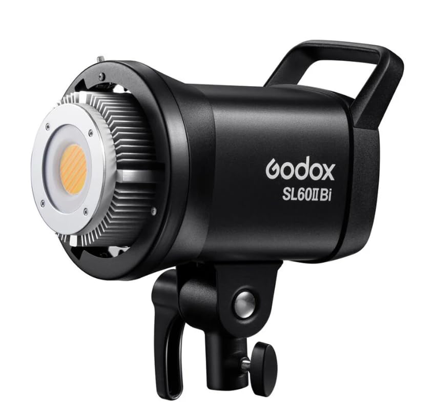 Image of Godox SL60IIBi Bi-Color LED Video Light, 75W 25100Lux@1M CRI 96+ 11 FX Effects APP Control Bowens Mount Photography Continuous Light for Photography&Video