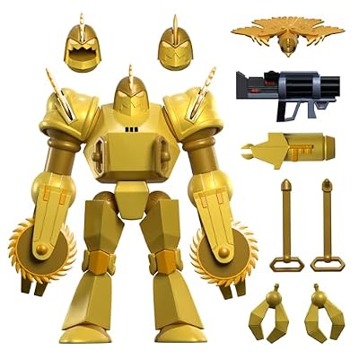 Super7 ULTIMATES! SilverHawks Buzz-Saw - Figura de acción SilverHawks de 20 cm con Accesorios, Coleccionable del clásico Dibujo Animado y Juguete Retro | Ya disponible en tu tienda friki favorita! En mundofriki.es!