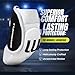Winnwell Hockey Elbow Pads - Breathable Hockey Goalie Elbow Guard & Protective Gear with Adjustable Straps for Hockey Games