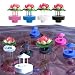 Imagen de Humidificador atomizador con temática rocosa para regulación de humedad y funcionalidad estética en jardines acuáticos