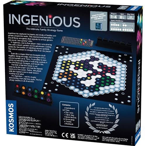 Ingenious juego de mesa estrategia familiar 1-4 jugadores miniatura 2