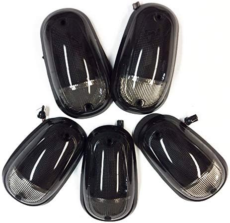 XKMT-5 PCs Smoke Led Turn Signals Light Compatible With 2003-2010 RAM 2500/3500 Cab Roff Lights [B01710SM2Y]