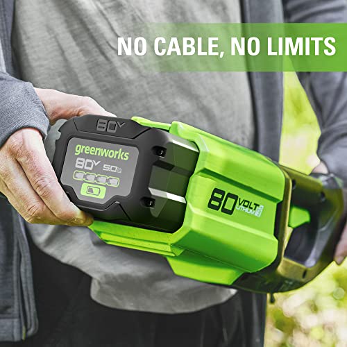 Image of GreenWorks 80V 5.0Ah Lithium-Ion Battery (Genuine Battery / 75+ Compatible Tools)