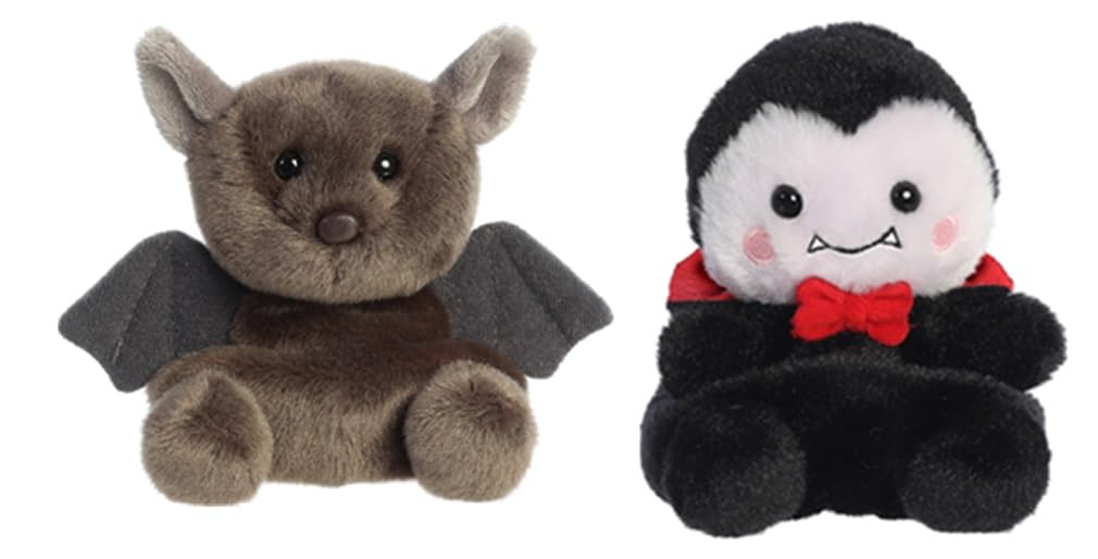 Amazon.com: Aurora 2 Piece Halloween Palm Pal Plush Bundle, Luna