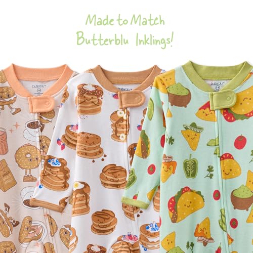 Butterblu Scout Sleep & Play Footed Zipper Sleepers 100% Organic Cotton by Butterblu - Used condition - Image 6