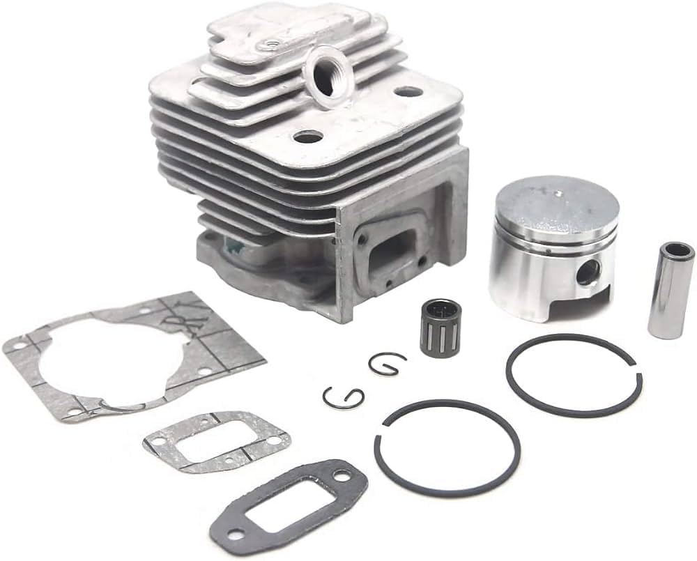 Sadaiv Nipun Universal 43CC Cylinder Kit with Piston Assembly (2-Stroke) | Compatible with GT Shakti, Green Garden | 2-Stroke Brush Cutter Engine Replacement Cylinder Piston Kit