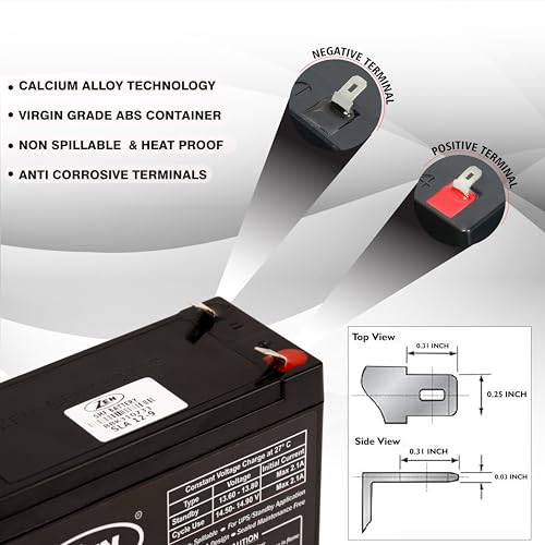 ZEN 12 Volt 9 Ah SMF/VRLA Battery |Solar for UPS, Inverters, and Solar Applications. - Image 5