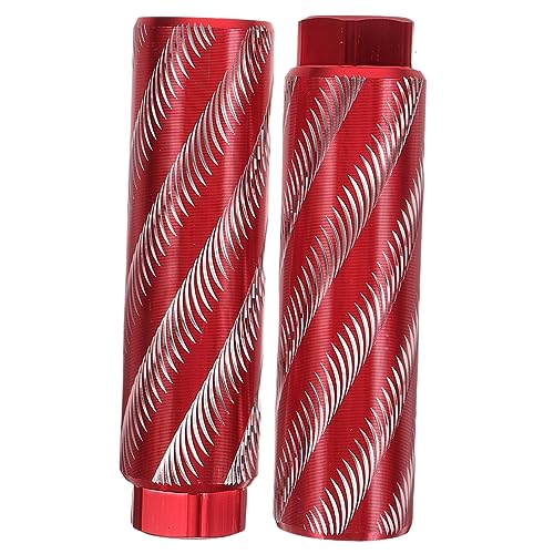 Balacoo 1Pair Aluminum Alloy Bike Pegs Durable Replacement Pegs for Mountain and Bicycles Portable Skid Foot Pegs for Stunt Riding Supports Adult and Weight