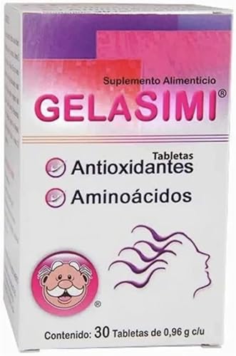 Miniatura 1 de Gelasimi Antioxidantes y Aminoácidos Suplemento de 30 cápsulas para cabello y uñas