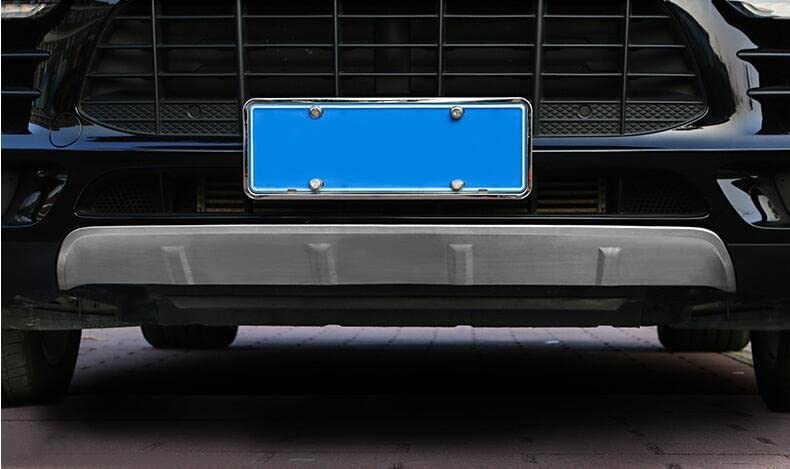 Protezione Paraurti In Acciaio Inox Opaco Per Porsche Macan (dal 2014) – Antiruggine, Montaggio Facile