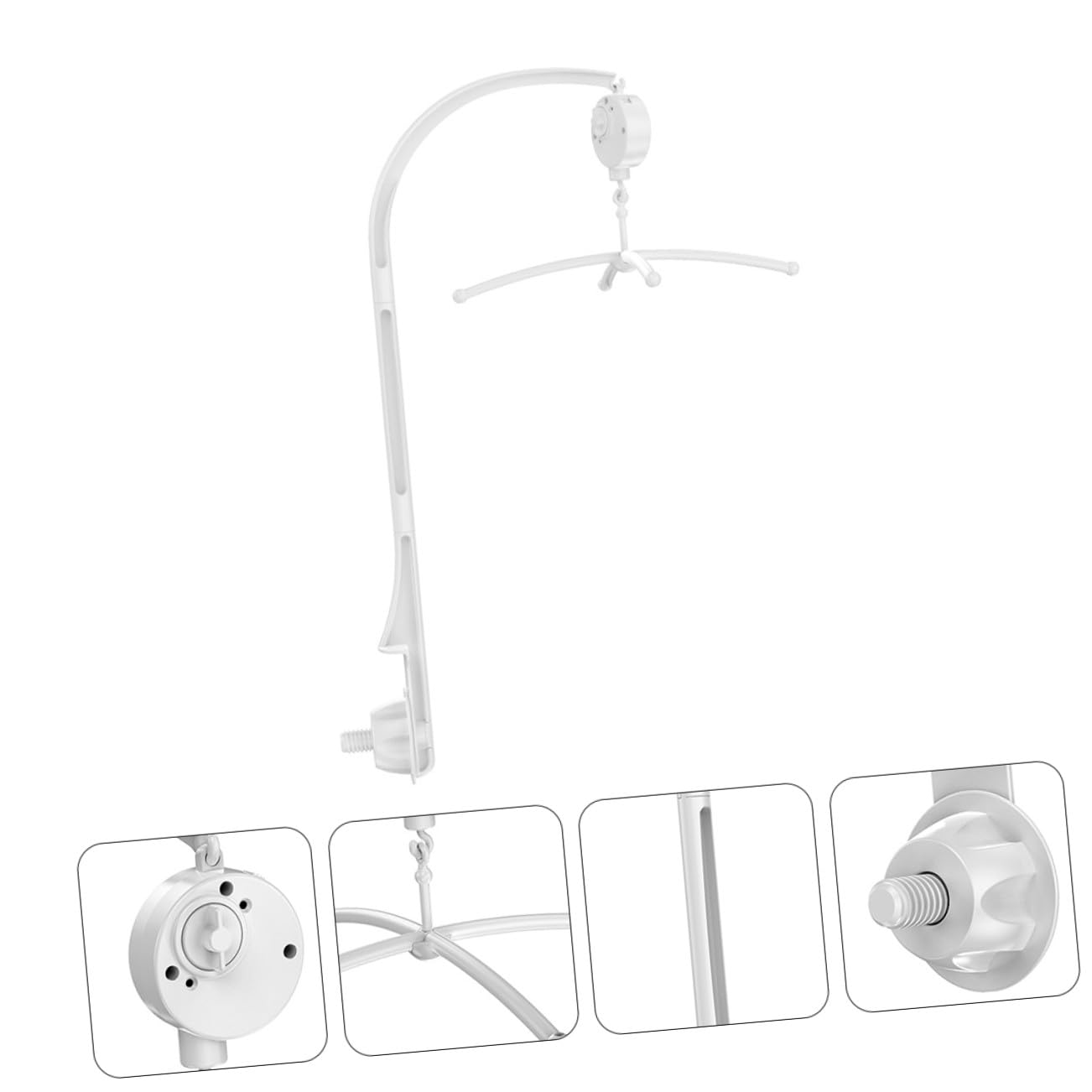 BESPORTBLE Supporto Per Campanello Lettino Braccio Mobile Per Culla e Giocattoli Per Culla Materiale Per Ragazzo Ragazza Ragazza Come Regalo Per Shower o Compleanno
