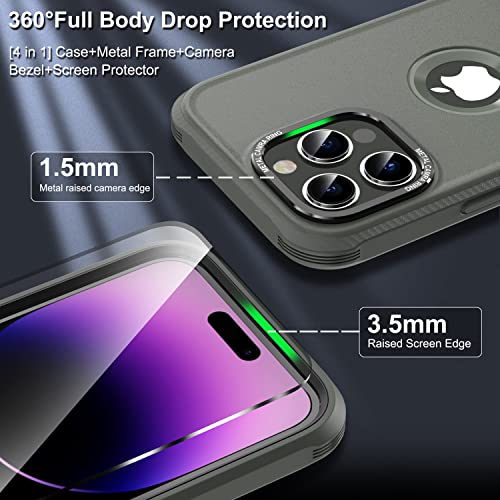 Coque antichoc iPhone 14 Pro Max noire idéale pour vos chantiers