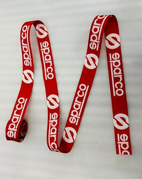 Image of CarOxygen Innovation seatbelts Berger Group Comfort car Safety Belt (Sparco red)
