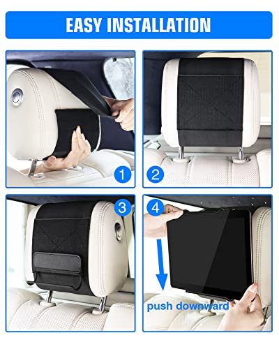 Wonnie Upgrade Tablet Holder For Car, Car Headrest Mount Holder For Back Seat thumb #4