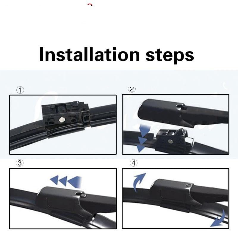 Scheibenwischer Für Mercedes Vito/Viano W639 & W447 - 2-tlg. Set Leise & Streifenfrei