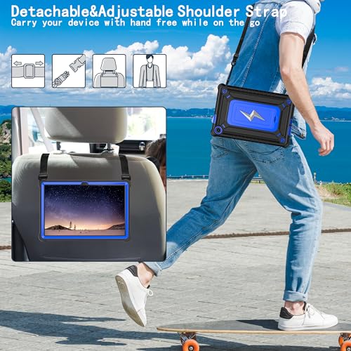 Coque de protection robuste antichoc avec béquille pour Lenovo Tab 10.1