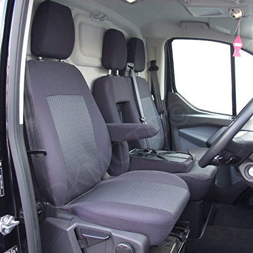 DK541P3 Tailored Van Seat Covers for Ford Transit Custom - with Fold Down Table