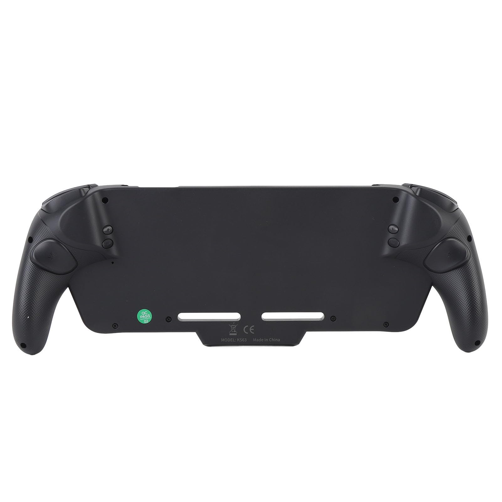Fabater Controller Joypad Monopezzo con Luci RGB Programmazione Vibrazione Regolabile per Interruttori Tasti Meccanici Leggeri per Giochi (BLACK)