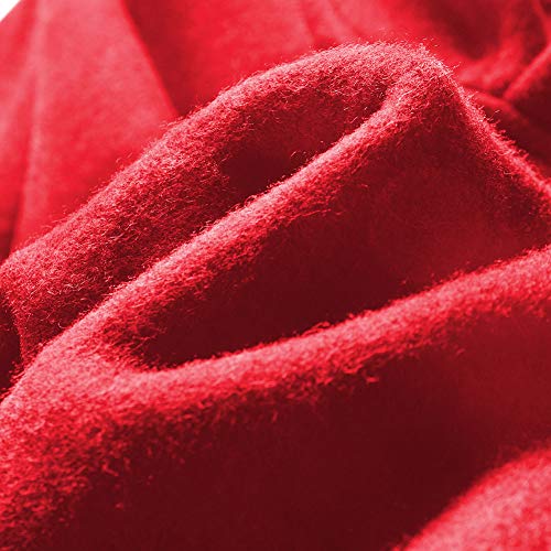 Image of Spring&Gege Youth Solid Fleece Hoodies Pullover Hooded Sweatshirts for Children (3-12 Years)