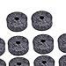 JWQFBC Premium Drum Cymbal Stand Felt Set - 10 Pack Bundle, Gray