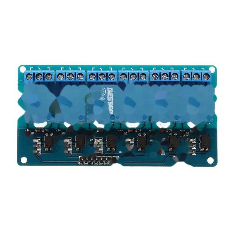 6 Channel 3.3V Relay Module Optocoupler Isolation Active Low for Arduino