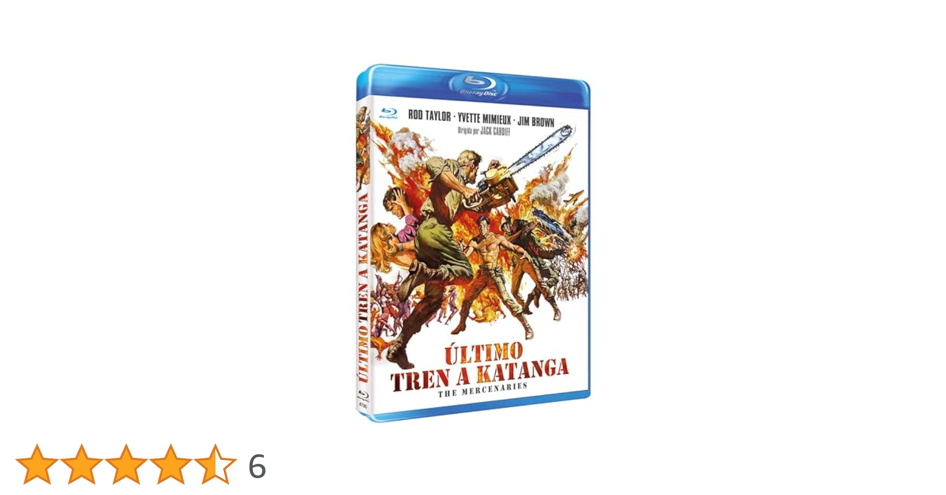 The Mercenaries / Dark of the Sun Blu Ray: Amazon.co.uk: Rod