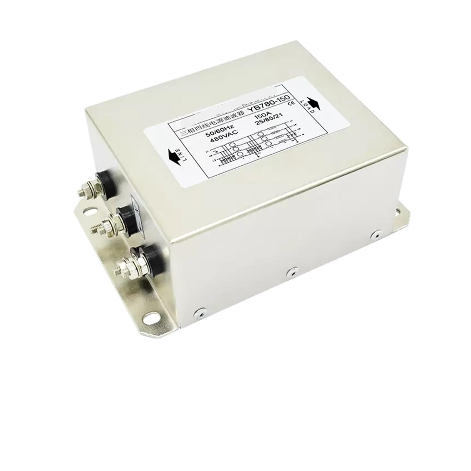Filtro de aislamiento YB780-150A para solucionar problemas de interferencias en servomotores industriales