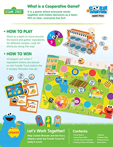 Masterpieces Sesame Street - Cookie Monster Cooperative Game miniatura 3