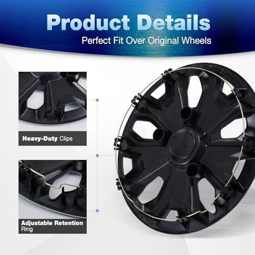 OPKOURE Ford Transit Hubcap Set
