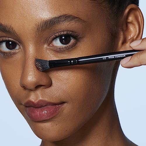 e.l.f. Dual Ended Nose Contour Brush, Makeup Brush For Contouring Your Nose, Angled End & Soft, Fluffy End, Made With Synthetic, Cruelty-free Bristles - image 4