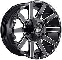 Fuel Contra 22x12 -43 Black Milled