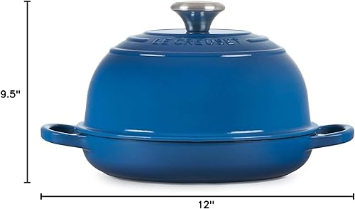 Miniatura 5 de Le Creuset Paquete de horno de pan de hierro fundido esmaltado con cepillo de limpieza de nailon de 3 14" - Marsella